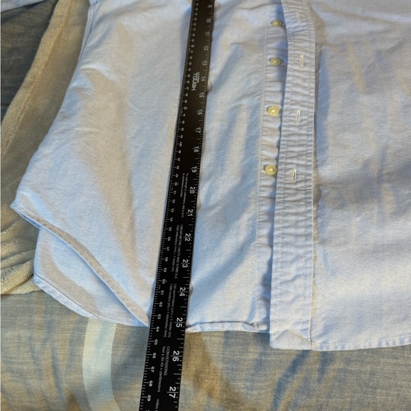 Ralph Lauren Classic Fit Blue Cotton Preppy Oxford Button-Down Shirt Size 8 - Picture 8 of 8